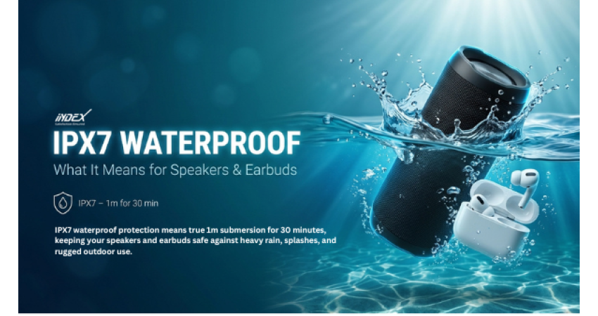 What Does IPX7 Waterproof Mean for Speakers and Earbuds?