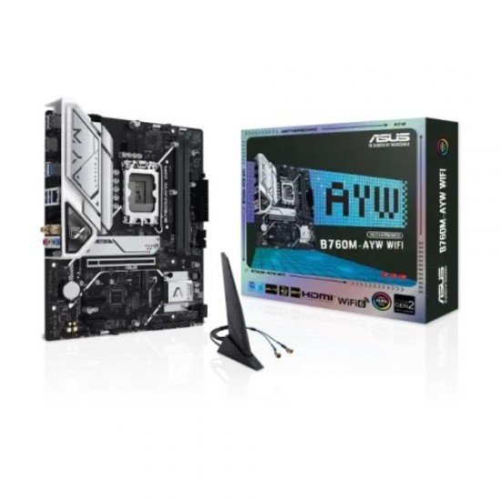 ASUS B760M-AYW WIFI mATX Motherboard