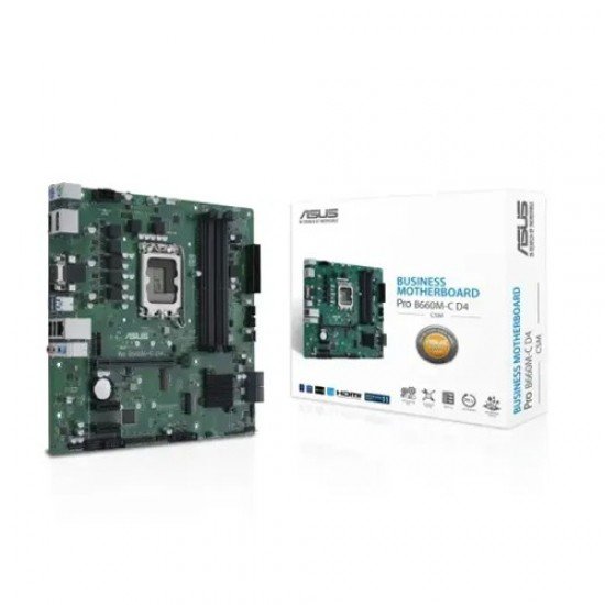 ASUS Pro B660M-C D4-CSM mATX Motherboard