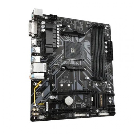 Gigabyte B450M DS3H V2 AMD AM4 Micro ATX Motherboard