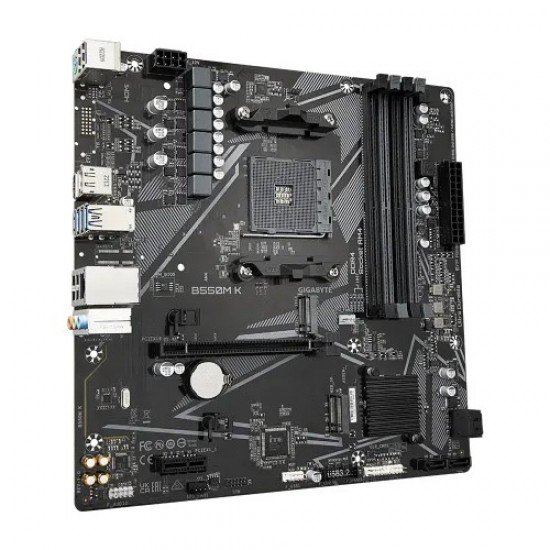 Gigabyte B550M K AMD AM4 Micro ATX Motherboard