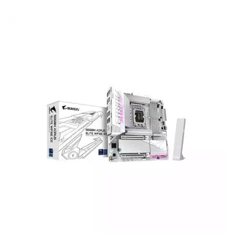 Gigabyte B860M AORUS ELITE WIFI6E ICE DDR5 Intel Gaming Motherboard