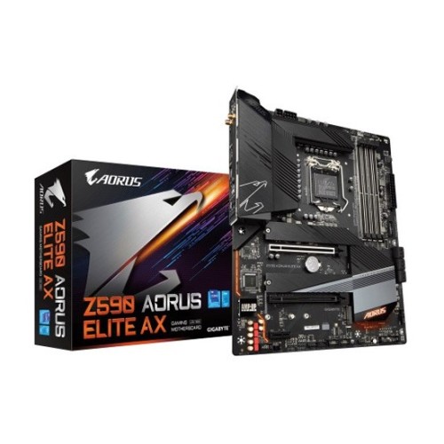 GIGABYTE Z590 AORUS Elite AX Intel 10th and 11th Gen ATX Motherboard