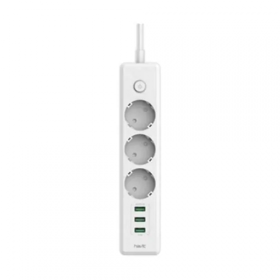 Havit HV-SP8813 3AC Slot+3 USB Switch Power Strip