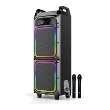 Xtreme THUNDER 1.0 Bluetooth Trolley Party Speaker with 2 Wireless Mic