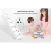 Huntkey DMC502 5 Port 3 Meter Power Strip with Individual Switch