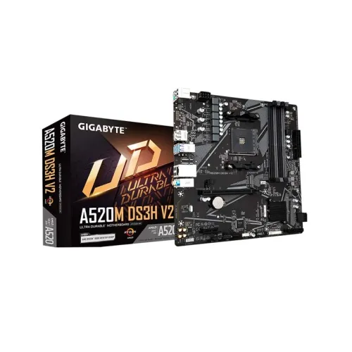 Gigabyte A520M DS3H V2 DDR4 AM4 Micro ATX Motherboard