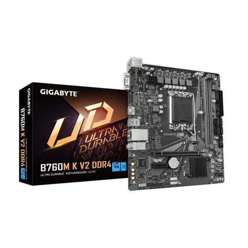 Gigabyte B760M K V2 DDR4 LGA1700 Micro ATX Motherboard