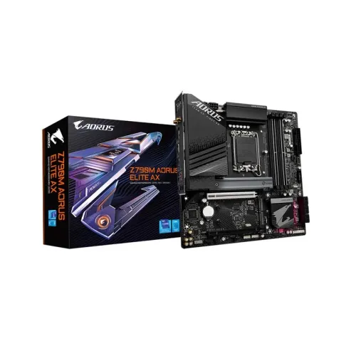 Gigabyte Z790M AORUS ELITE AX DDR5 Wi-Fi 6E LGA1700 Micro ATX Motherboard