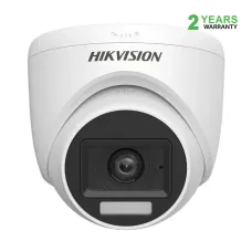 Hikvision DS-2CE76G0T-LPFS 3MP 2K Smart Hybrid Light Audio Turret Camera