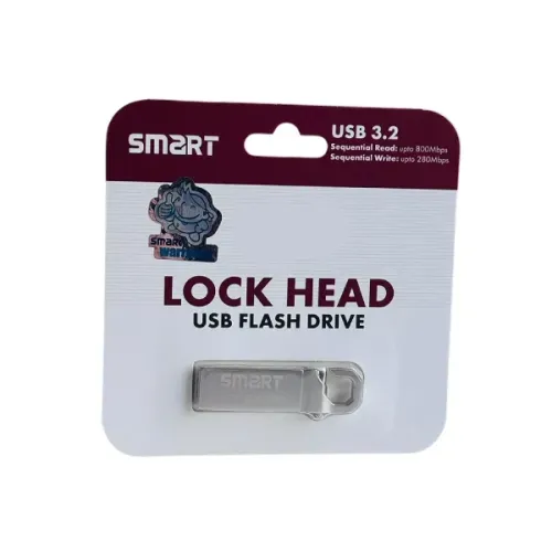 Smart Lock Head 32GB USB 3.2 Metal Body Pen Drive