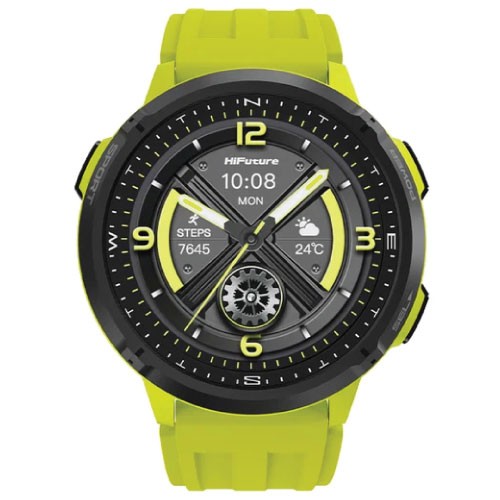 HiFuture MIX 3 Smart Watch Fluorescent Yellow