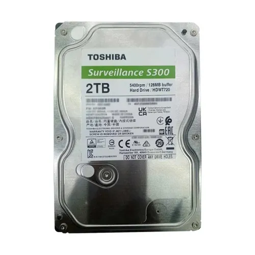 Toshiba S300 2TB 5400RPM 3.5 Inch SATA Surveillance Hard Drive