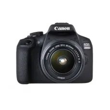 Canon EOS 2000D 24.1MP Full HD Wi-Fi DSLR Camera with EF-S 18-55mm IS II Kit Lens