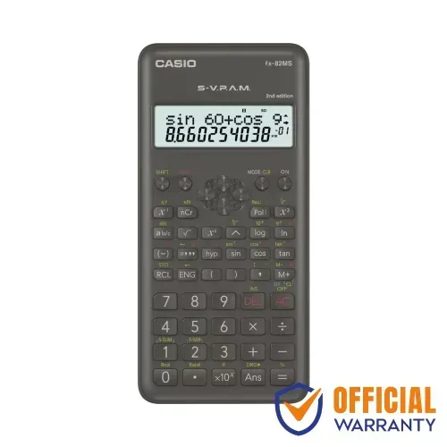 Casio FX-82MS 2nd Edition Non Programmable Scientific Calculator