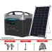 EcoSONIC SL63-L2 800W 768Wh LiFePO4 Portable Power Station with Solar Panel
