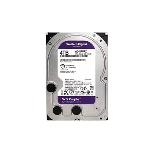 Western Digital Purple 4TB 5400RPM 3.5 Inch SATA Surveillance Hard Drive