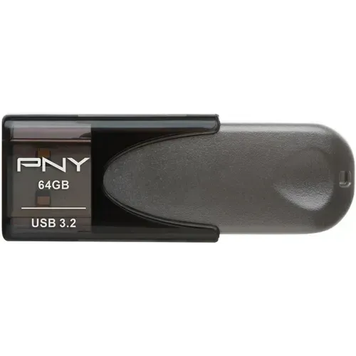 PNY Elite Turbo Attache 4 64GB USB 3.2 Gen 1 Pen Drive