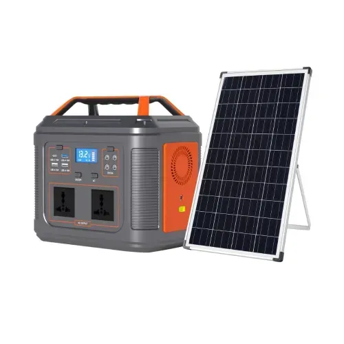 EcoSONIC AP-500 500W 537.6Wh LiFePO4 Portable Power Station with Solar Panel