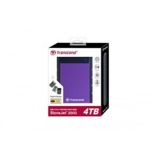 Transcend StoreJet 25H3 4TB USB 3.1 Gen 1 Portable Hard Drive