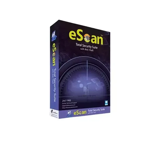 eScan Total Security 1 User 1 Year Antivirus