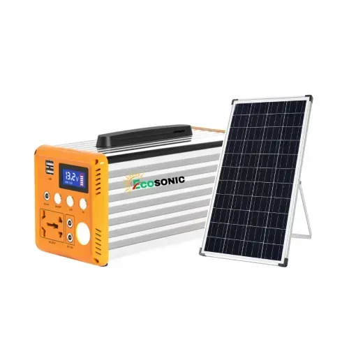 EcoSONIC SL82-L2 300W 230Wh LiFePO4 Portable Power Station with Solar Panel