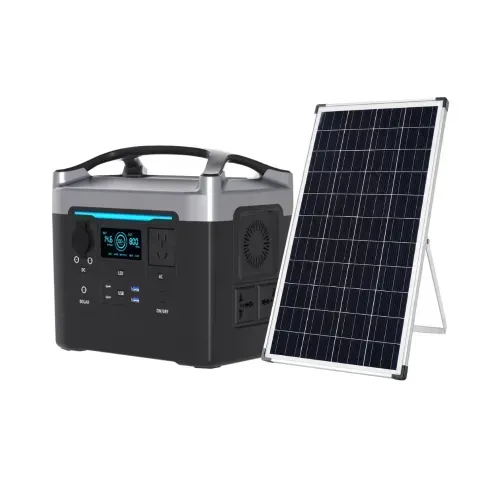 EcoSONIC SL63-L2 800W 768Wh LiFePO4 Portable Power Station with Solar Panel