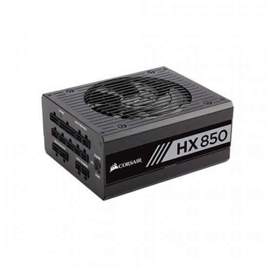 CORSAIR HX SERIES HX850 850 WATT 80 PLUS PLATINUM CERTIFIED FULLY MODULAR POWER SUPPLY