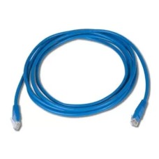 CAT6 U UTP PATCH CORD (UNSHIELDED PVC BLUE 3M)
