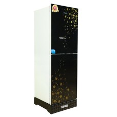 SMART SER-217TS 217 Ltr Top Mount Black Refrigerator