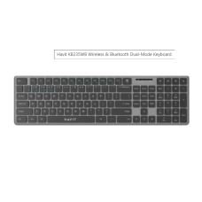 Havit KB235WB Wireless & Bluetooth Dual-Mode Keyboard