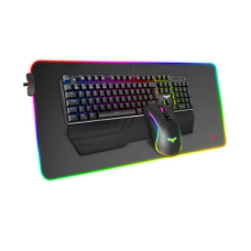 Havit KB511L RGB Wired Mechanical Gaming Keyboard, Mouse & Mouse Pad 3-in-1 Combo