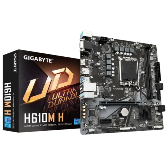 GIGABYTE H610M H DDR5 mATX Motherboard