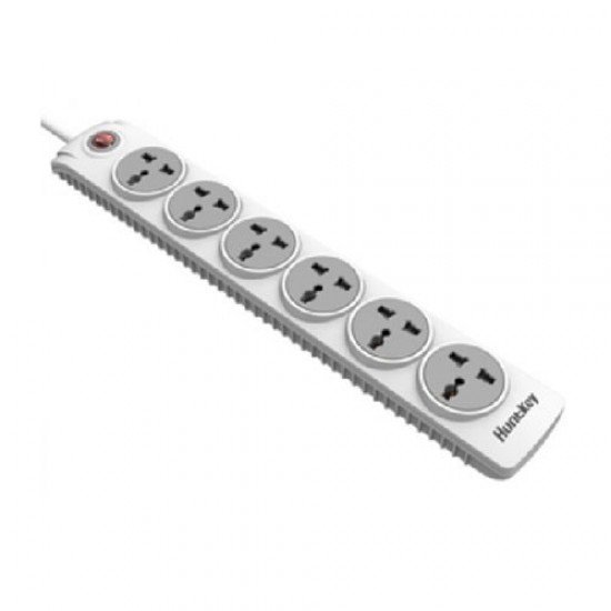 Huntkey SZN601 6 Port 3 Pin Surge Protection Power Strip