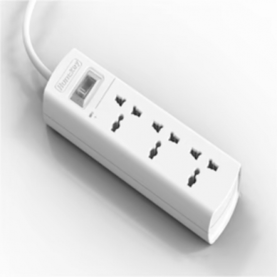 Huntkey SZM304 3 Port Socket 2Core Cable Power Strip